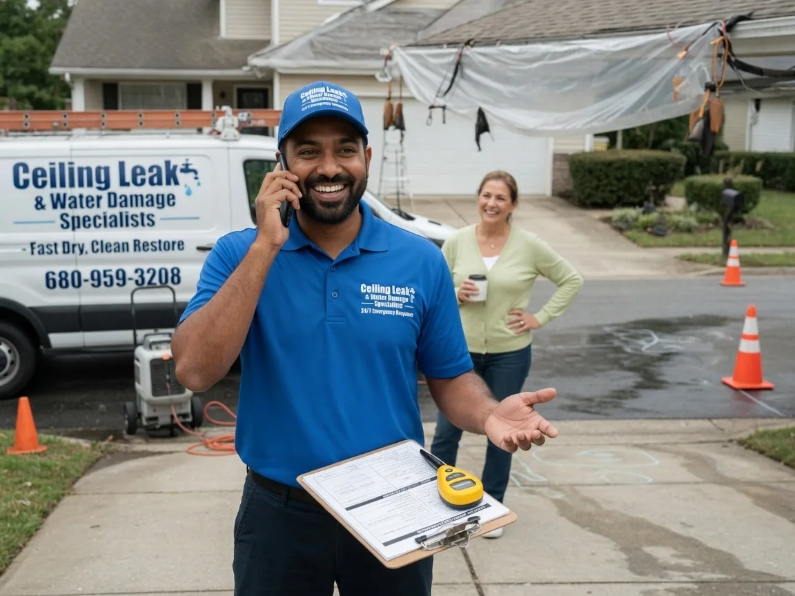Ceiling Leak Cleanup Bloomington, ID FAQs